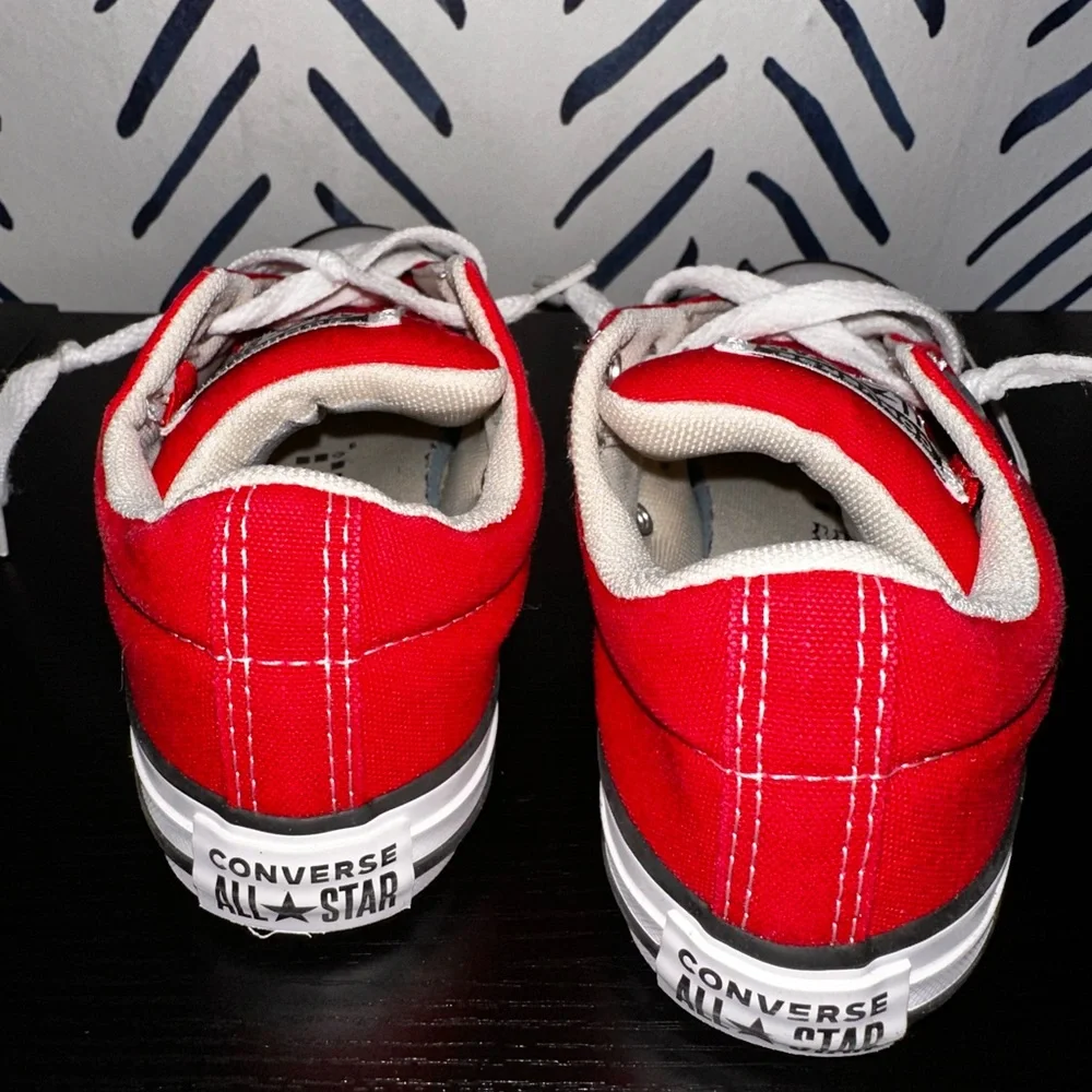 Converse Red and White Kids Sneakers